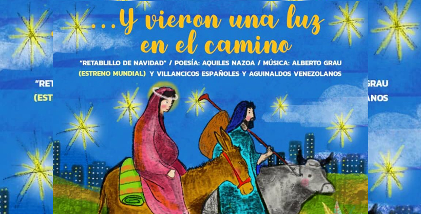 Y vieron una luz en el camino obra